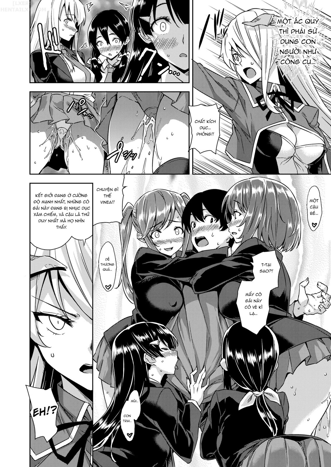 Đọc truyện hentai Akuma De JK! - Chap 3