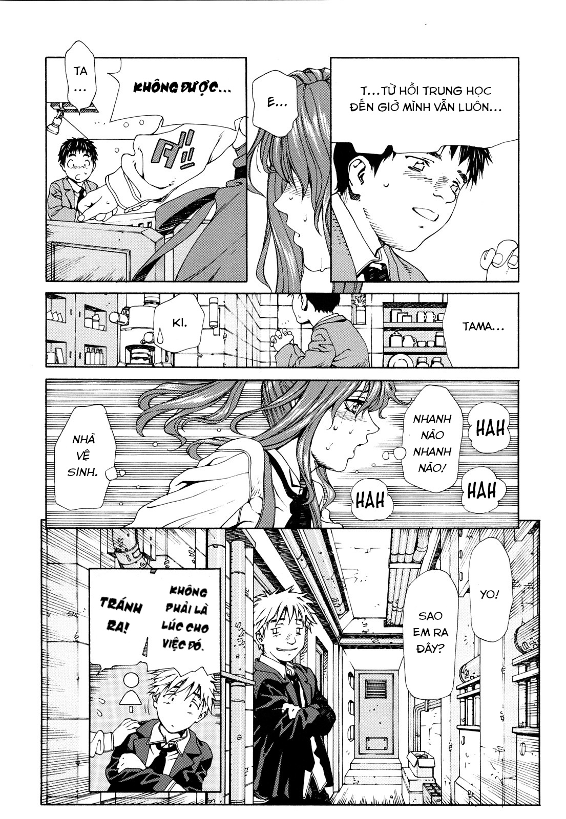 Đọc truyện hentai accelerando - Chap 1 Triangle cafe