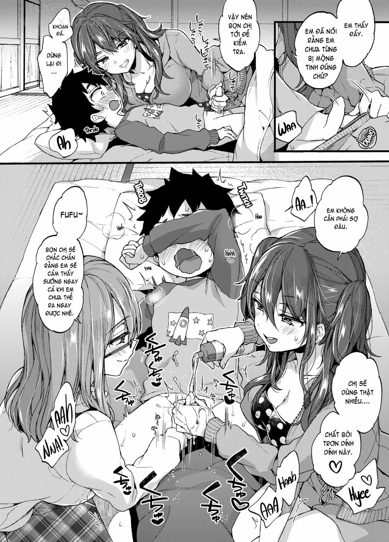 Đọc truyện hentai Fuyuyasumi Wa Itoko No Onee-Chan Ni Asonde Moraimashita. - Chap 1