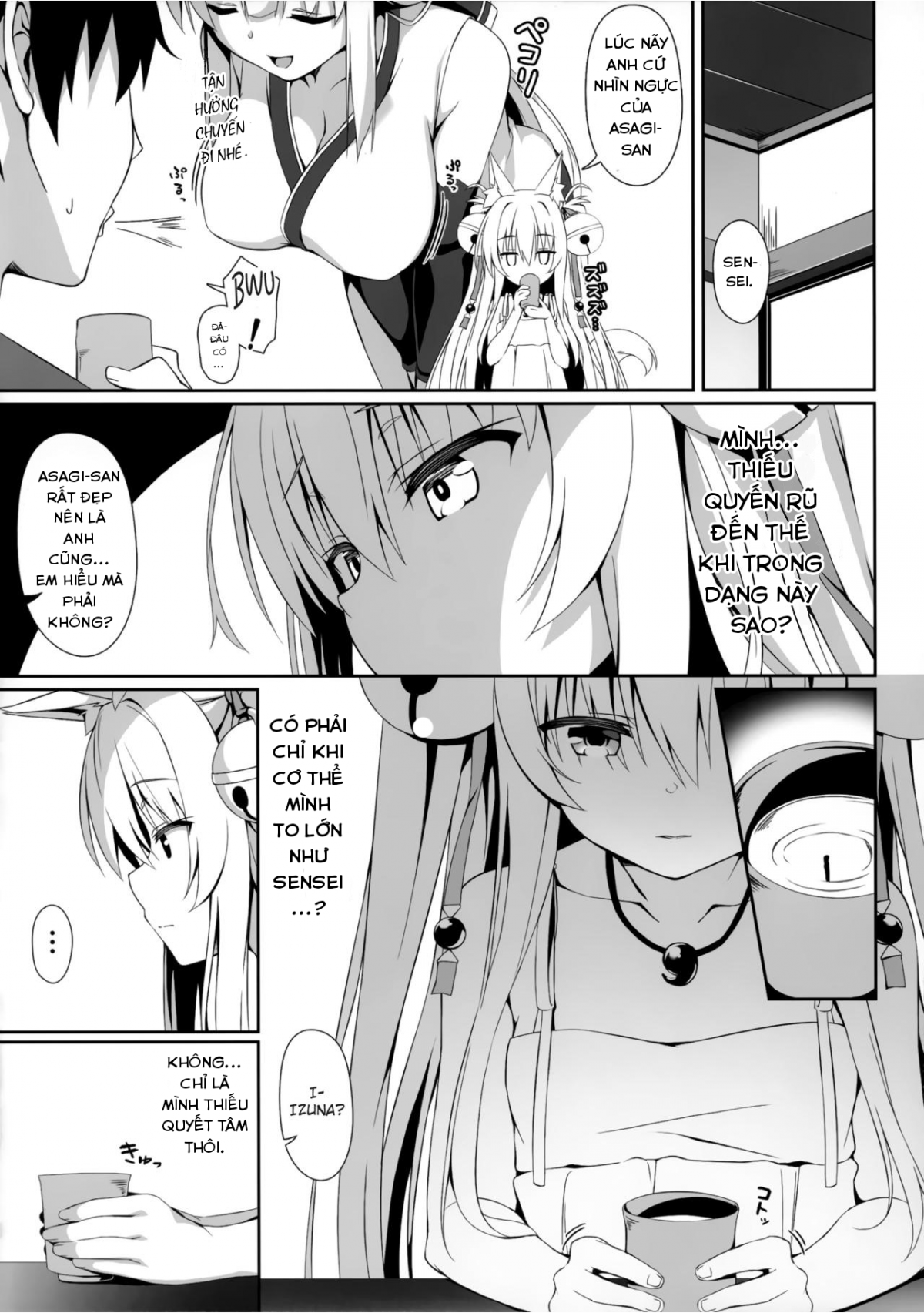 Đọc truyện hentai Motto Mofumofuru 5 - Chap 5