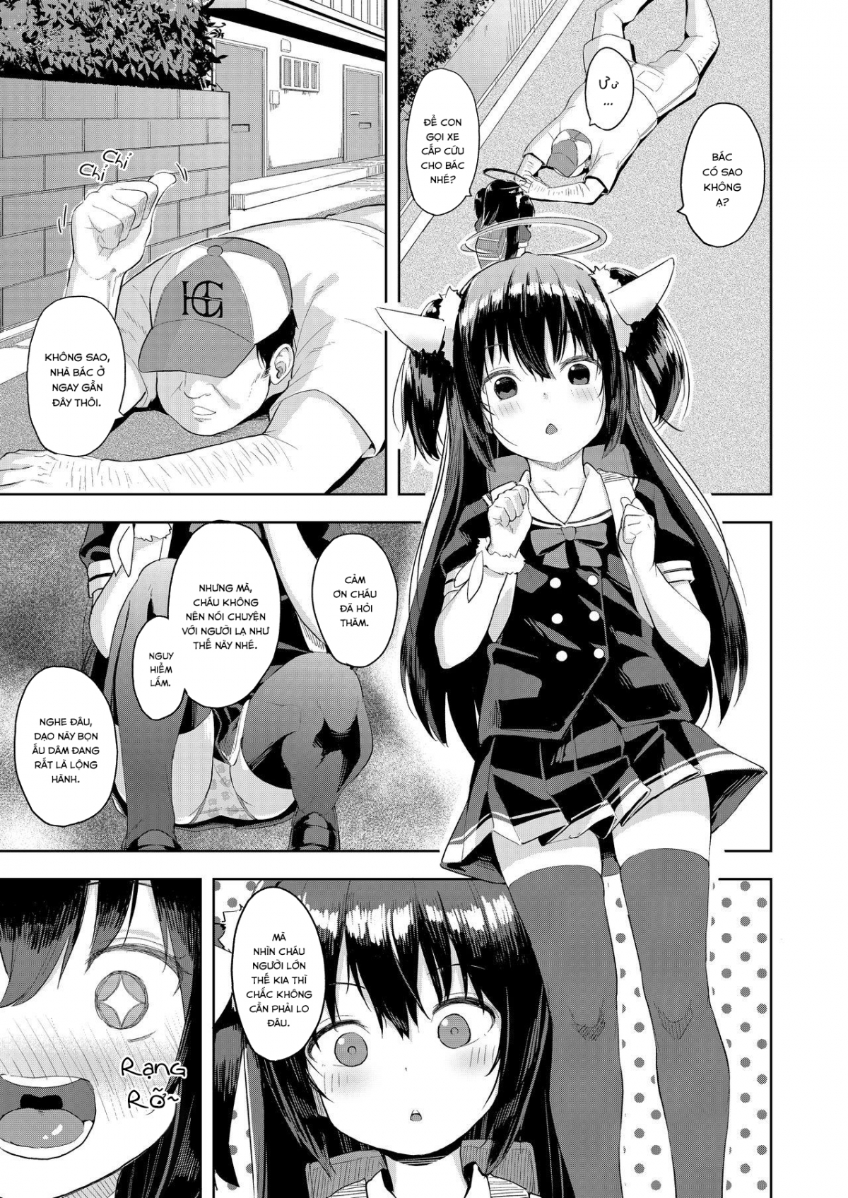 Đọc truyện hentai Ojisan no Joji Asobi - Onshot