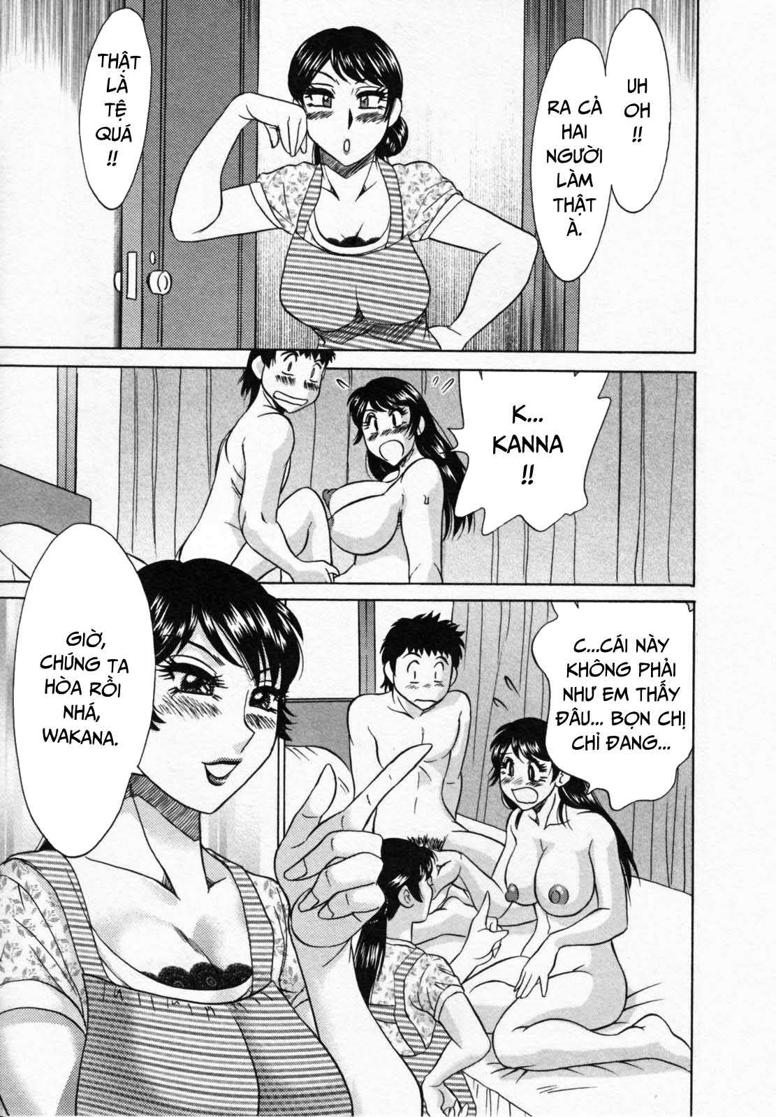 Đọc truyện hentai 2 người mẹ - Chap 4