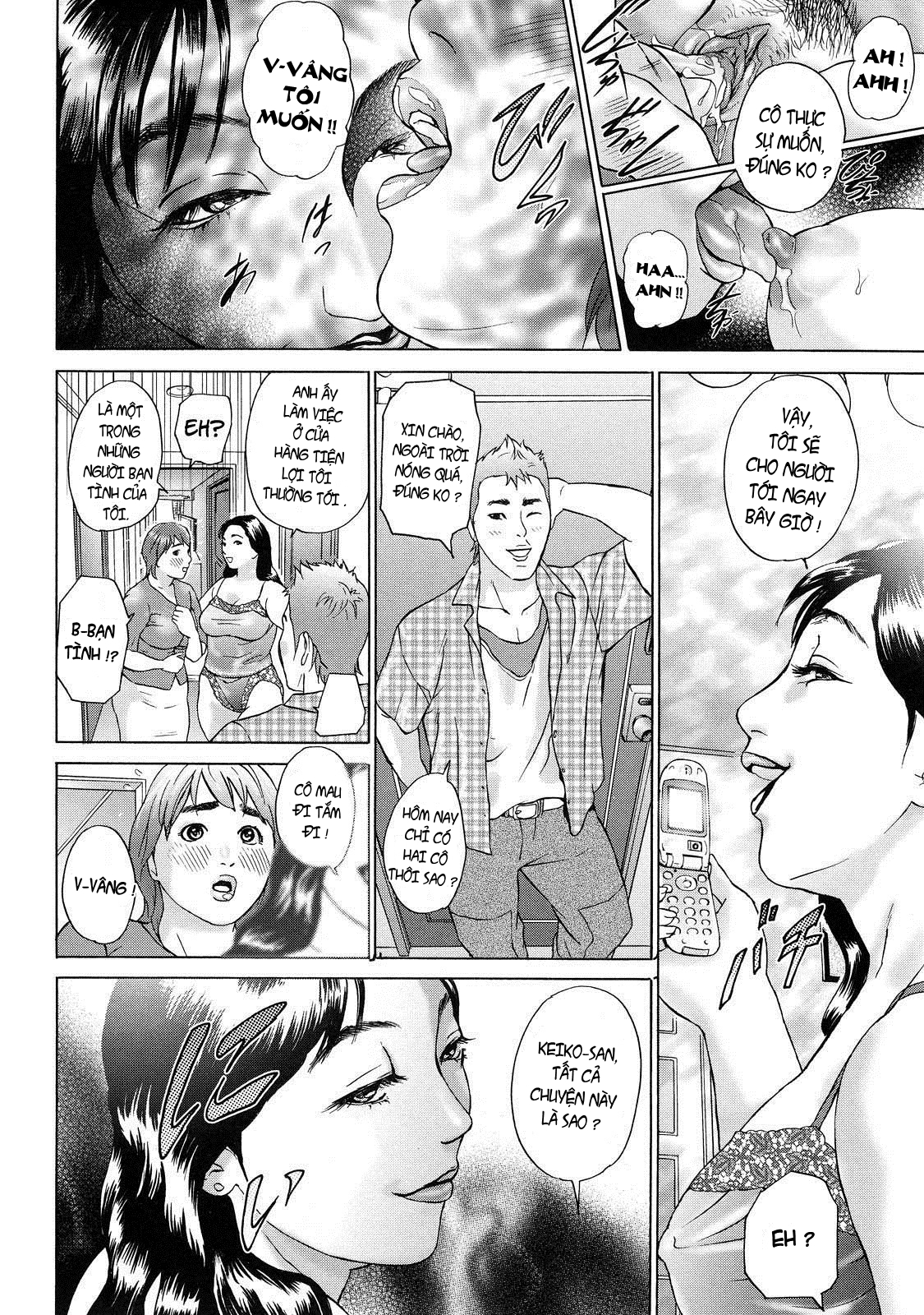 Đọc truyện hentai Chung cư của những bà vợ - Chap 1