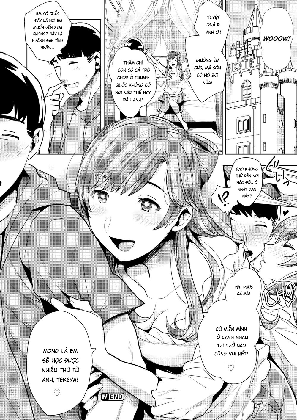 Đọc truyện hentai Dựa vào anh và nói, Wo ai ni ❤ - Nói em yêu anh đi!