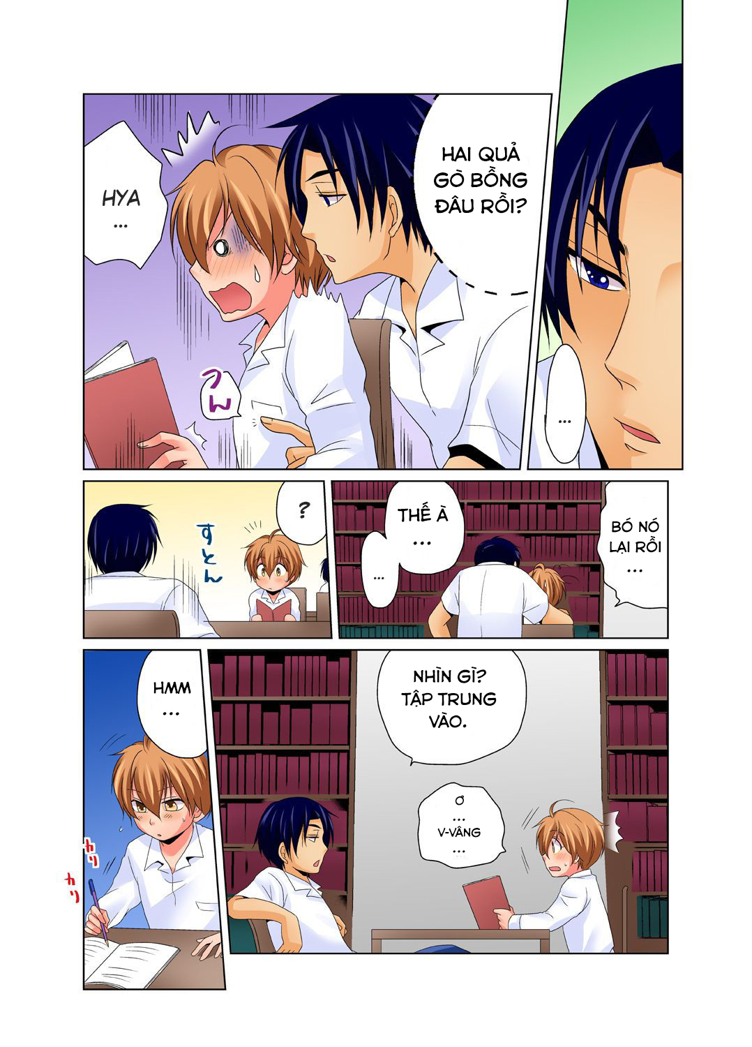 Đọc truyện hentai Sự cố thí nghiệm hoá học - Cringex4