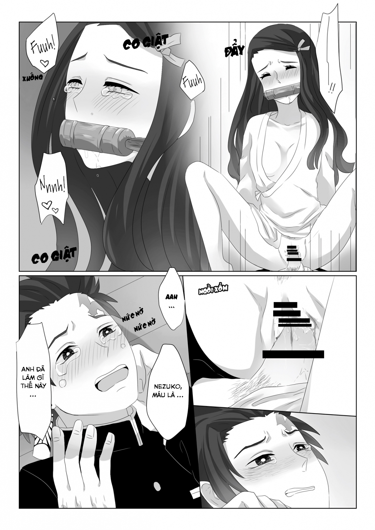 Đọc truyện hentai Tanjiro X Nezuko (Kimetsu no Yaiba) - Oneshot