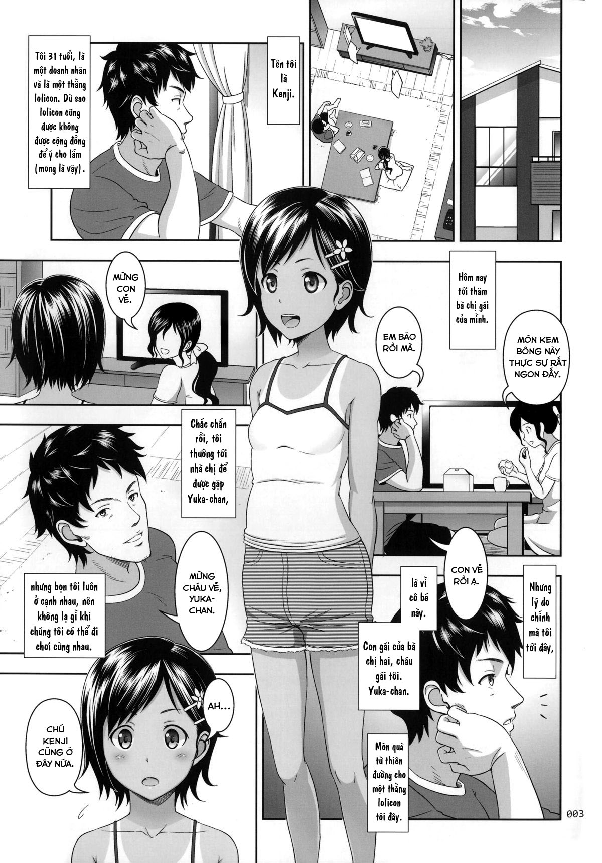 Đọc truyện hentai Meikko na Syoujo no Ehon - Chapter 1