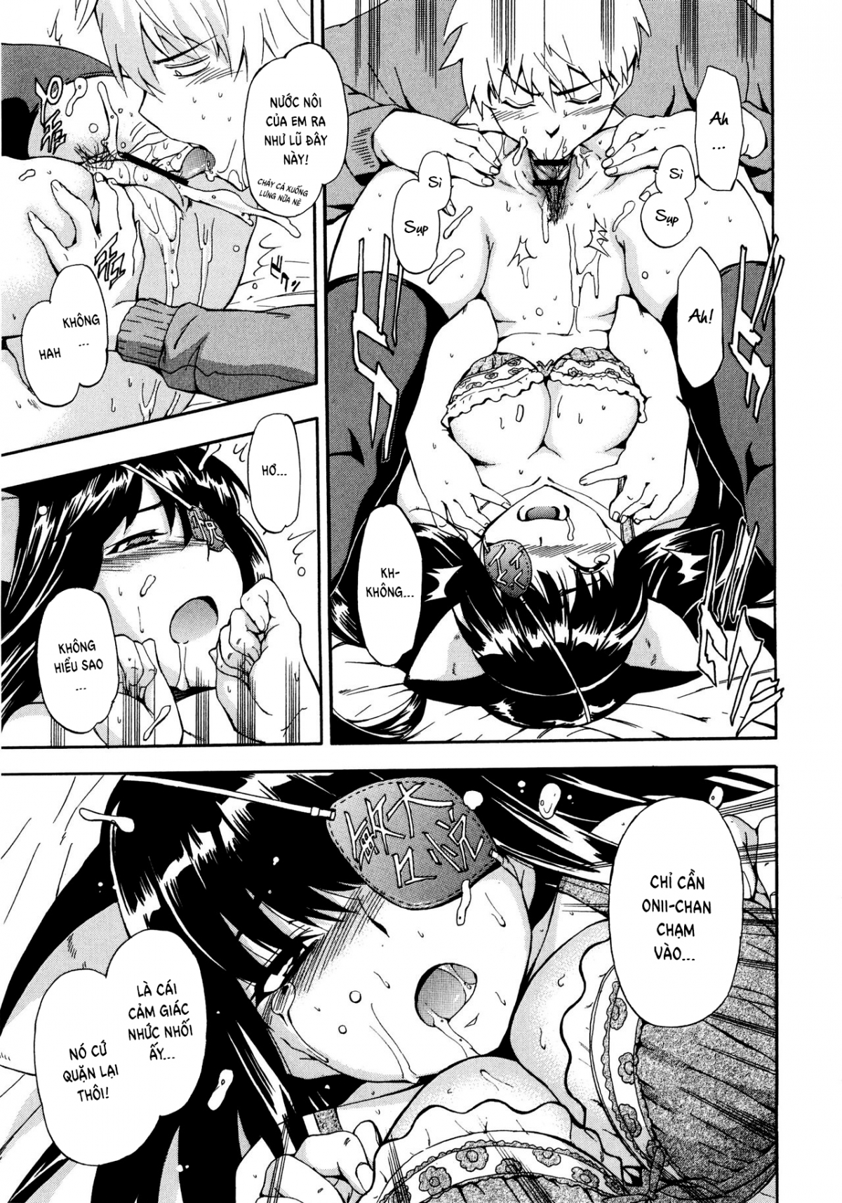 Đọc truyện hentai My Fucked-in-the-Head Younger Sister Comes in, Wearing Cat Ears and an Eyepatch - Oneshot