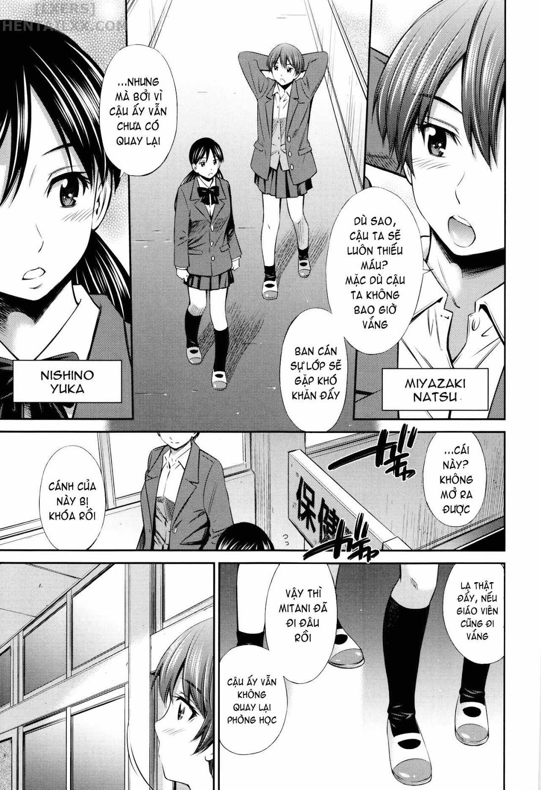 Đọc truyện hentai Hokenshitsu no Sagara Sensei - Chap 3