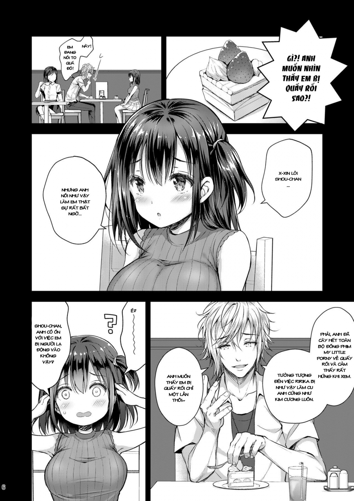 Đọc truyện hentai Kẻ quấy rối vô liêm sỉ - Chap 4