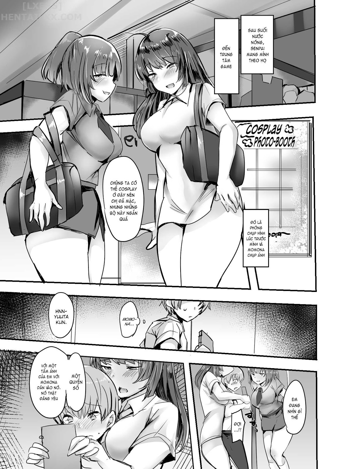 Đọc truyện hentai Kanojo No Bukatsu No Daibu Ijiwaru Na Senpai - Oneshot