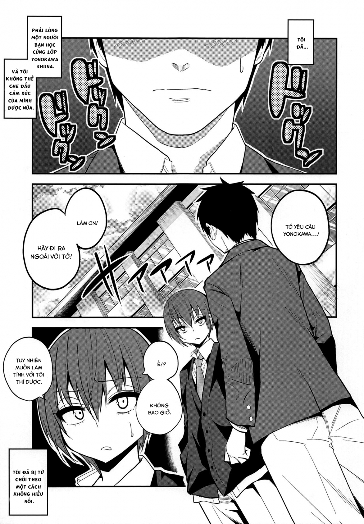 Đọc truyện hentai Kimeseku ni Maketa Shounen BEFORE - Oneshot