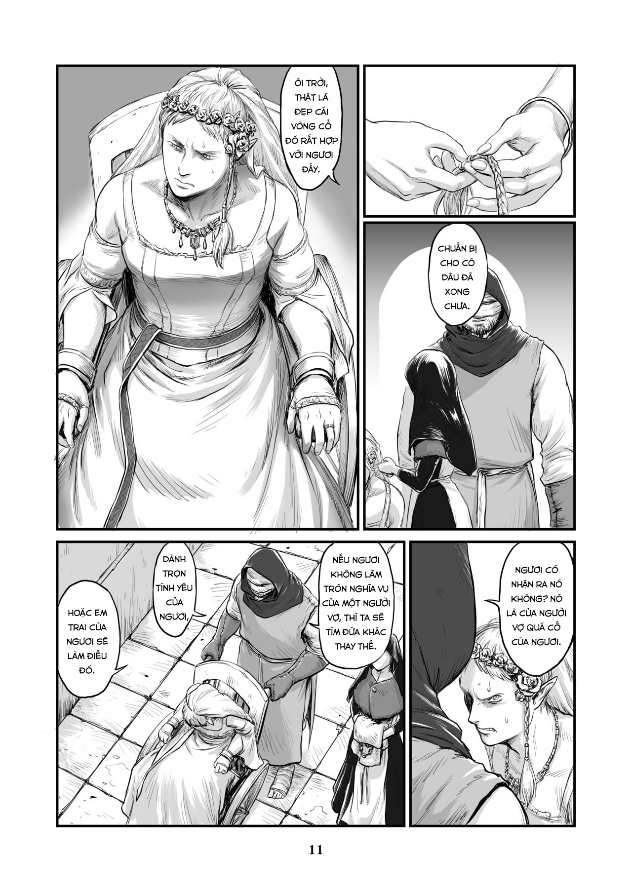 Đọc truyện hentai Vị Tân Nương của Orc - Oneshot