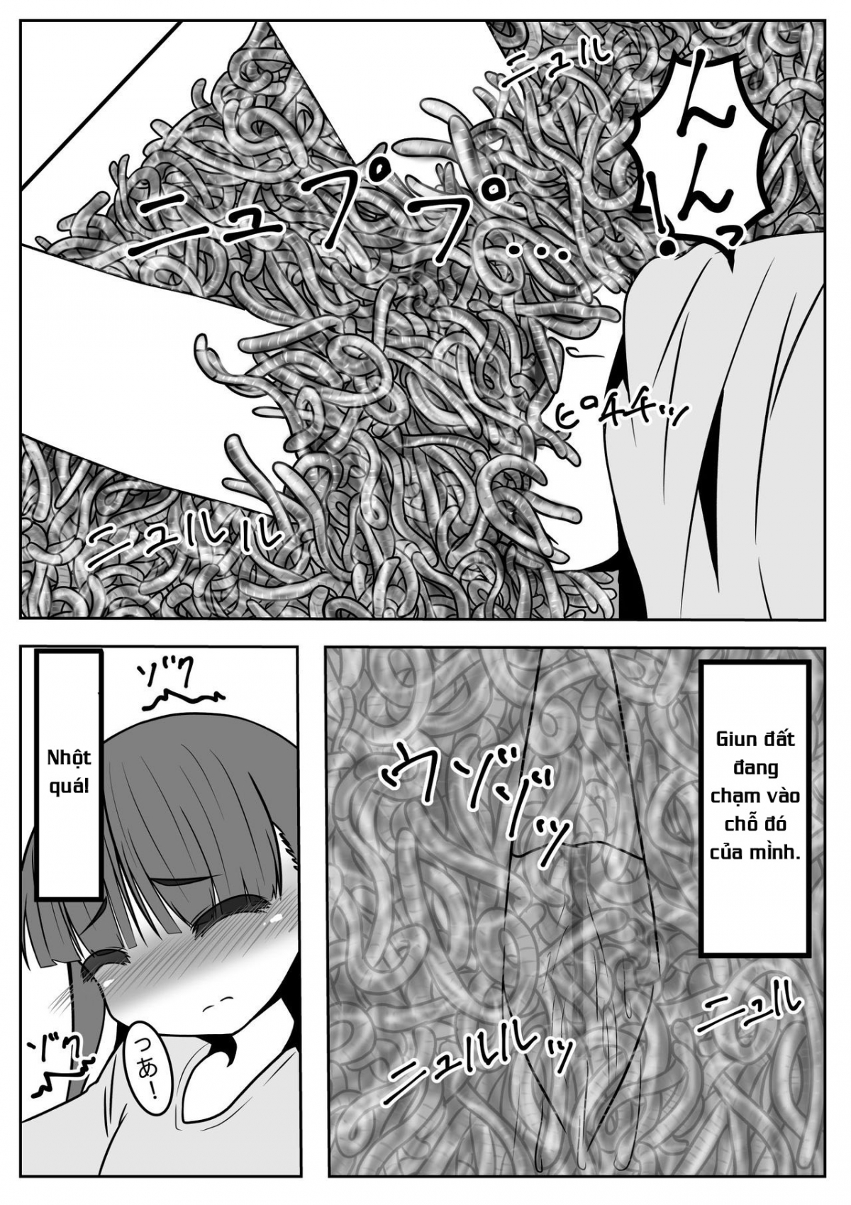 Đọc truyện hentai Mimizu Senbiki, Hako no Naka! - Oneshot