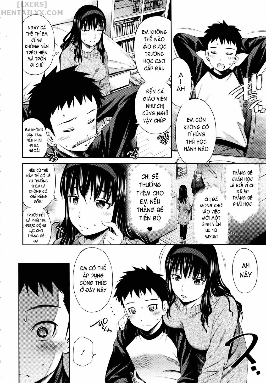 Đọc truyện hentai Hokenshitsu no Sagara Sensei - Chap 6