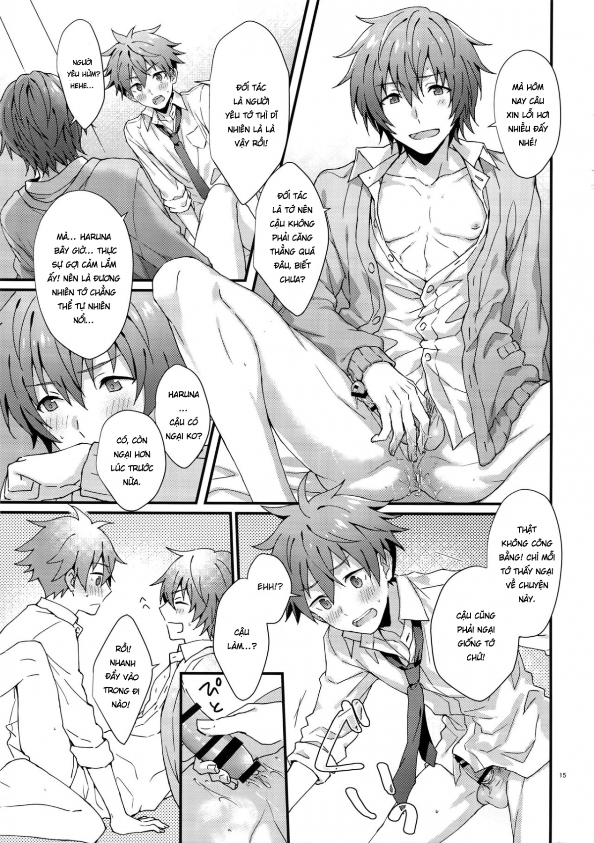 Đọc truyện hentai [Yaoi] Thoát kiếp trai tân! - Oneshot