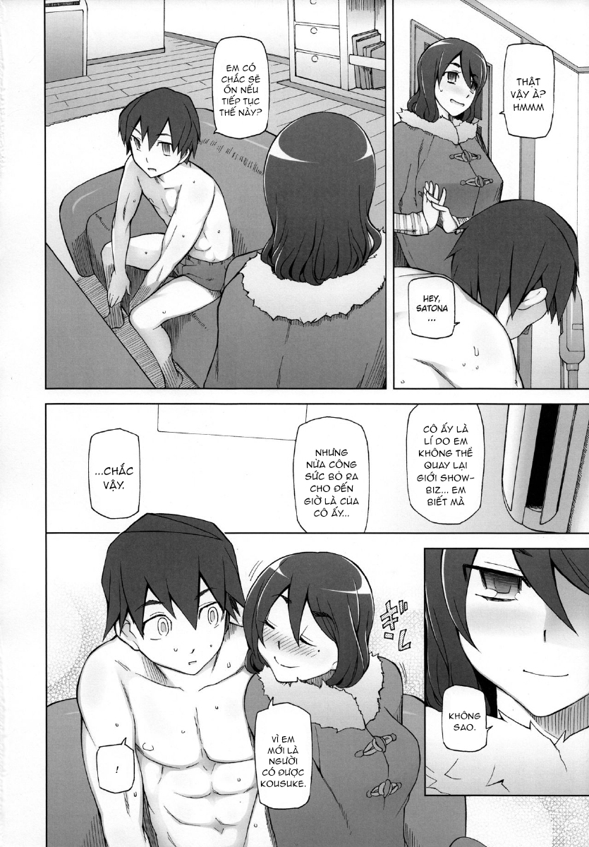Đọc truyện hentai Kanojo Wa Chou Yuumei Geinoujin... Soshite Boku Ni Naisho De AV Joyuu Satomi-Satona Gojitsudan - Chap 1.1