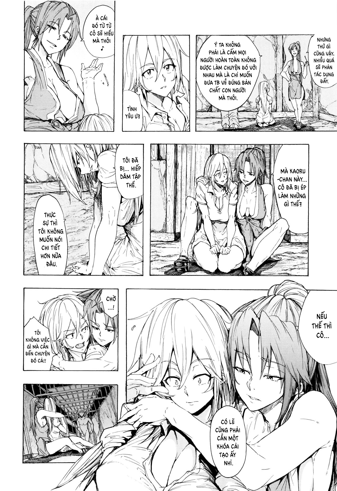 Đọc truyện hentai Juurin no Ame - Chap 4.1