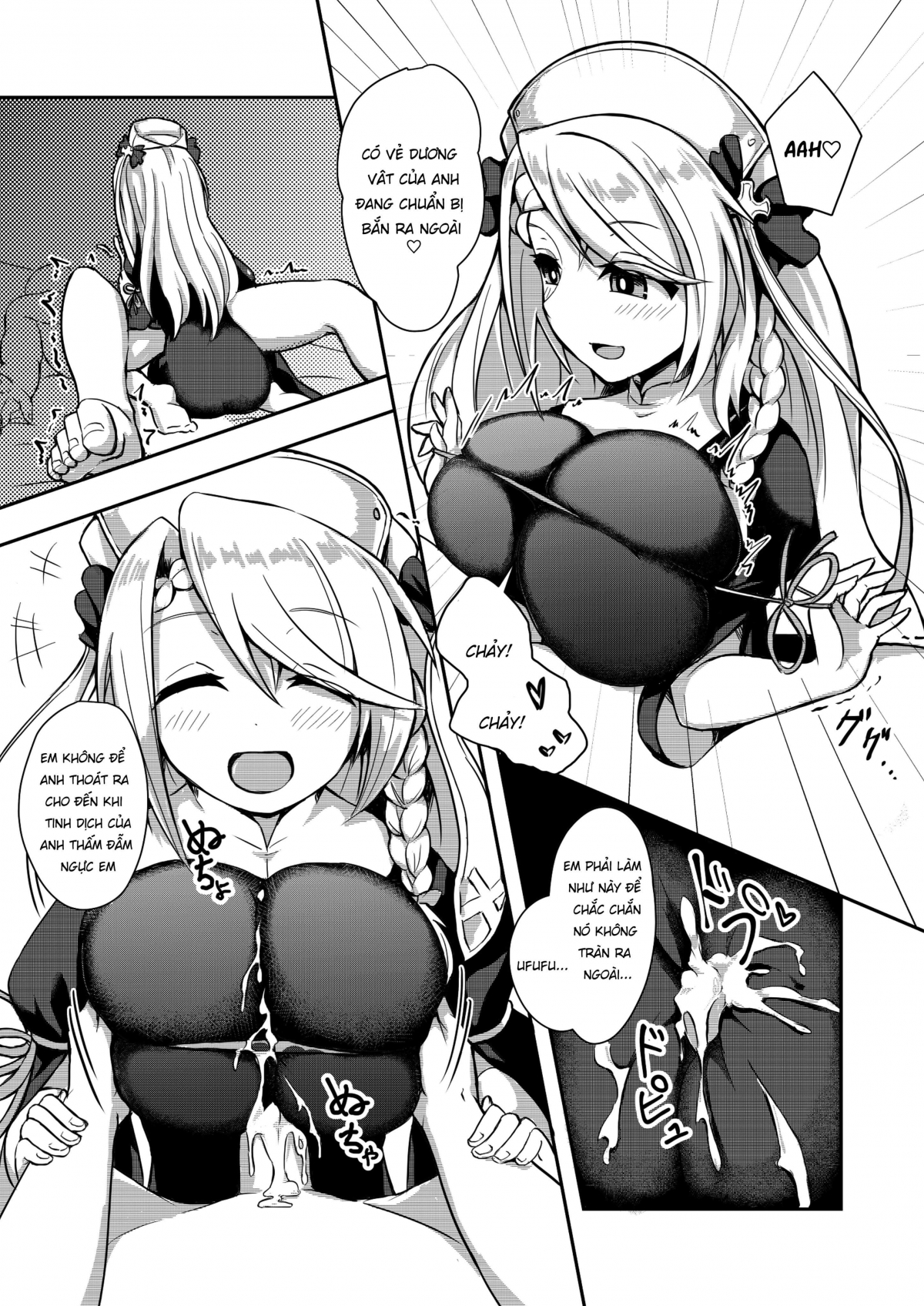 Đọc truyện hentai Làm Tình Bằng Ngực Với Các Nữ Hạm ( Azur Lane ) - OneShot Đậm Đà