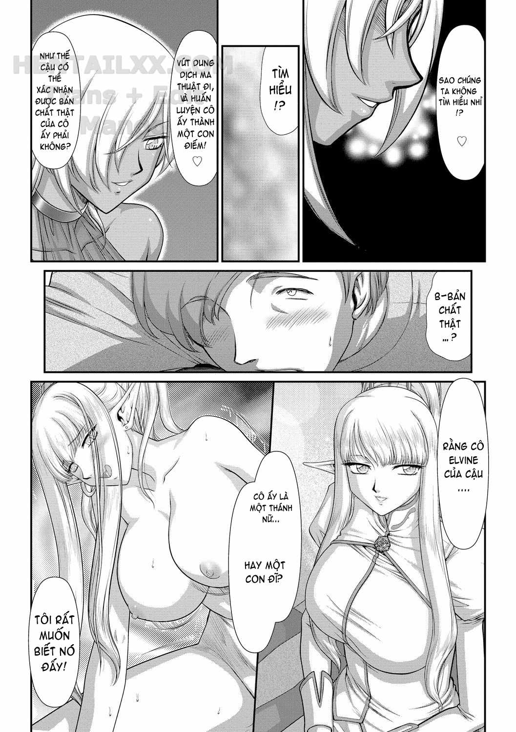 Đọc truyện hentai Inraku No Seijo Elvine - Chap 7