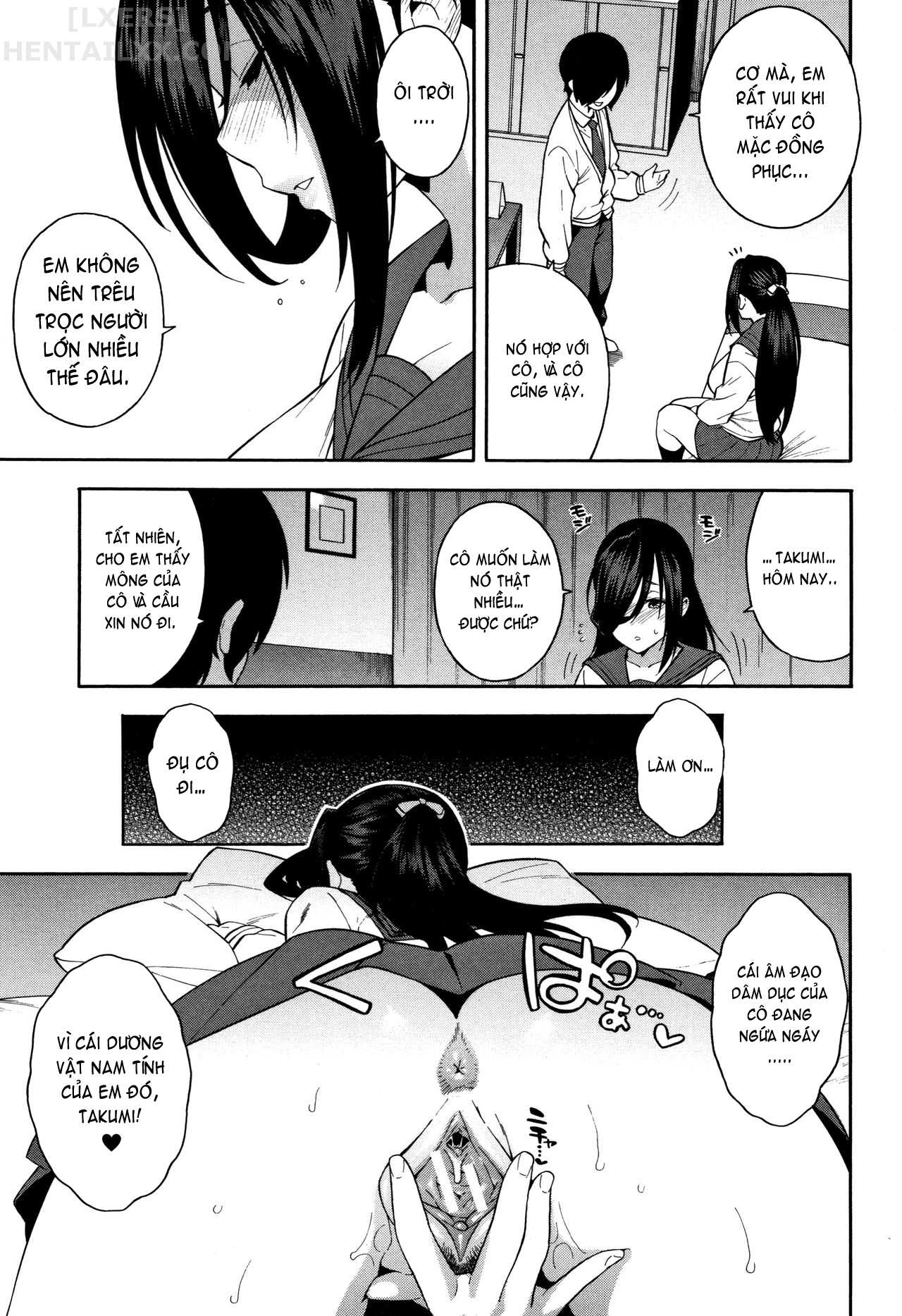 Đọc truyện hentai Boku No Kanojo O Netotte Kudasai - Chap 3