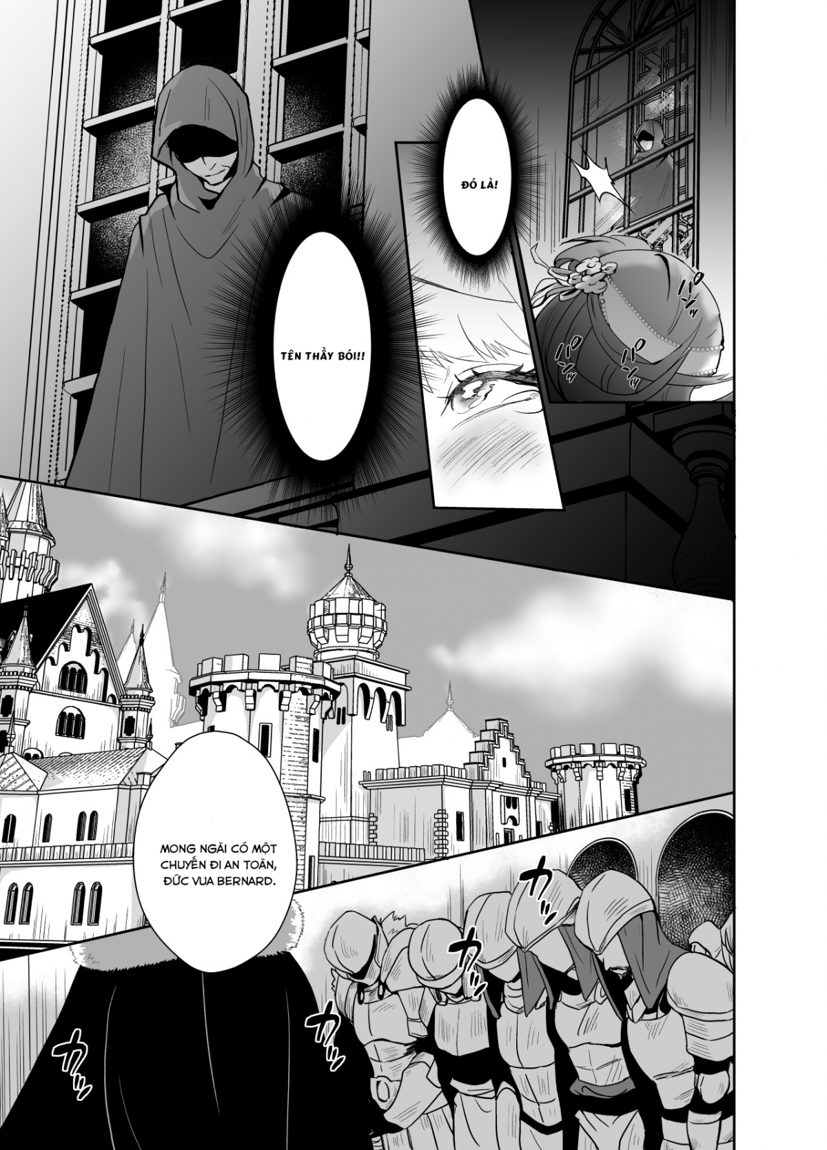 Đọc truyện hentai Kawaisou na Ouji-sama wa Warui Mahou de Oshiro no Mesu Benki ni Sarete Shimaimashita - Chap 1