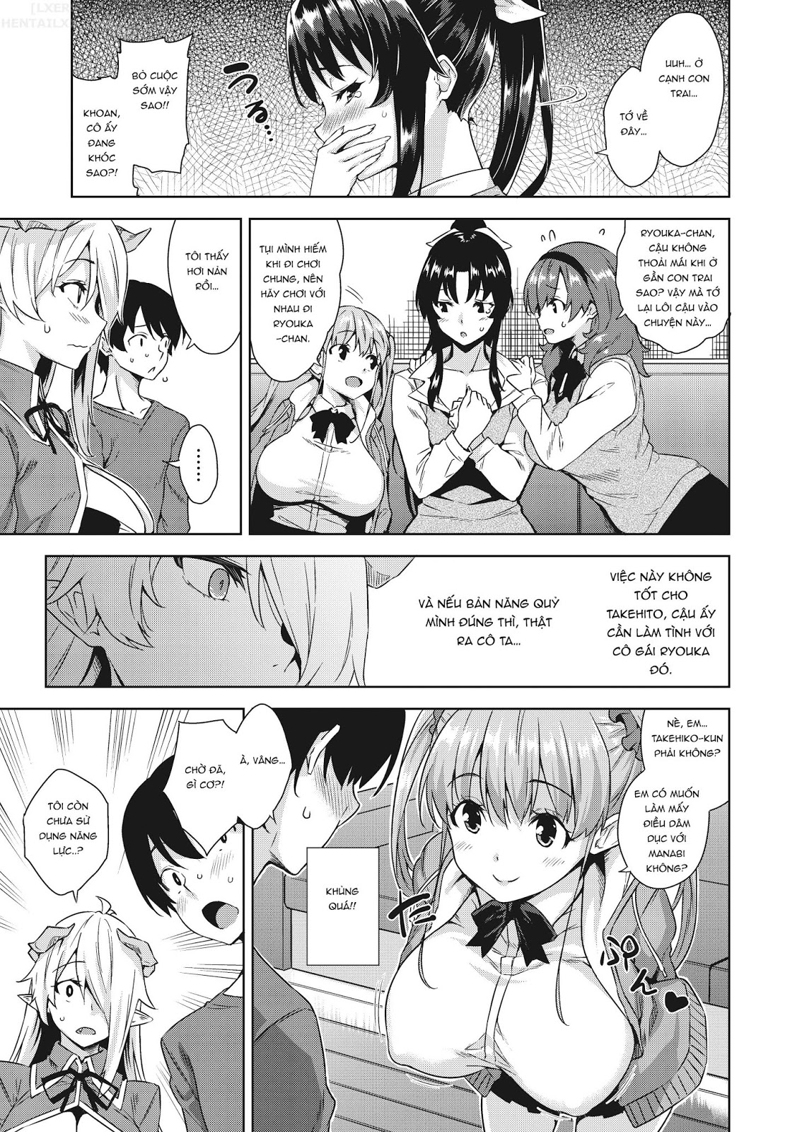 Đọc truyện hentai Akuma De JK! - Chap 2