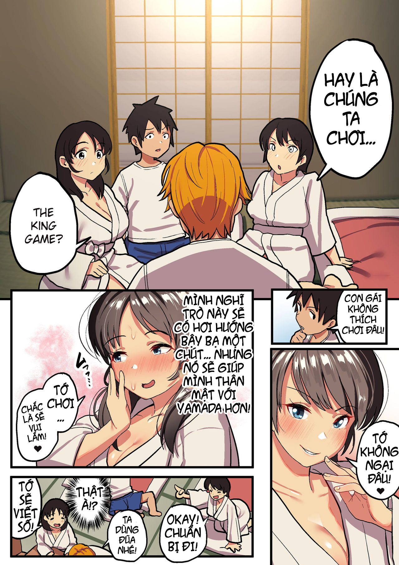 Đọc truyện hentai School Trip X King Game - Chap 1