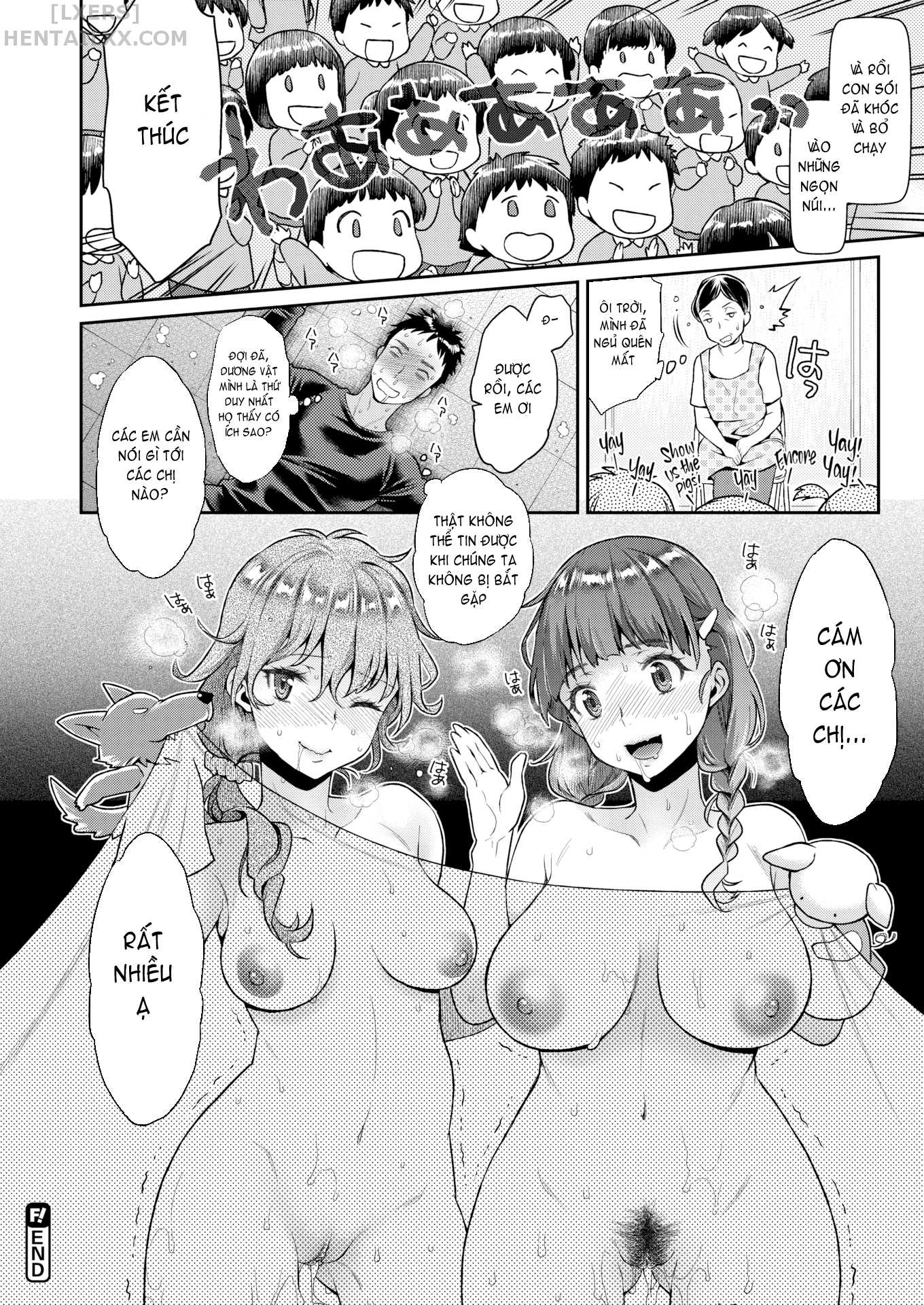Đọc truyện hentai Bukkake Full Service Puppet Show With College Girls - Oneshot
