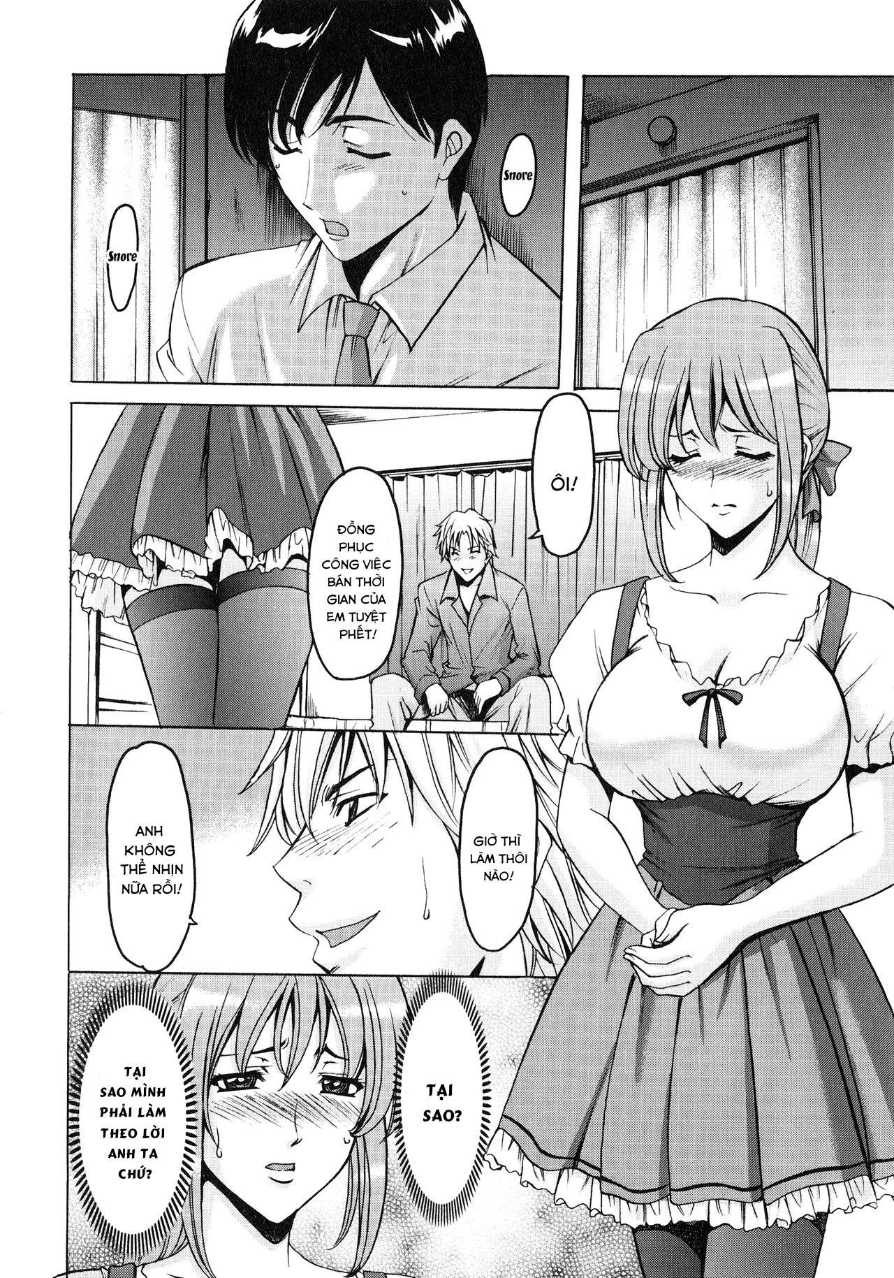 Đọc truyện hentai Yuuwaku no Toshiue Apartment - Chap 7