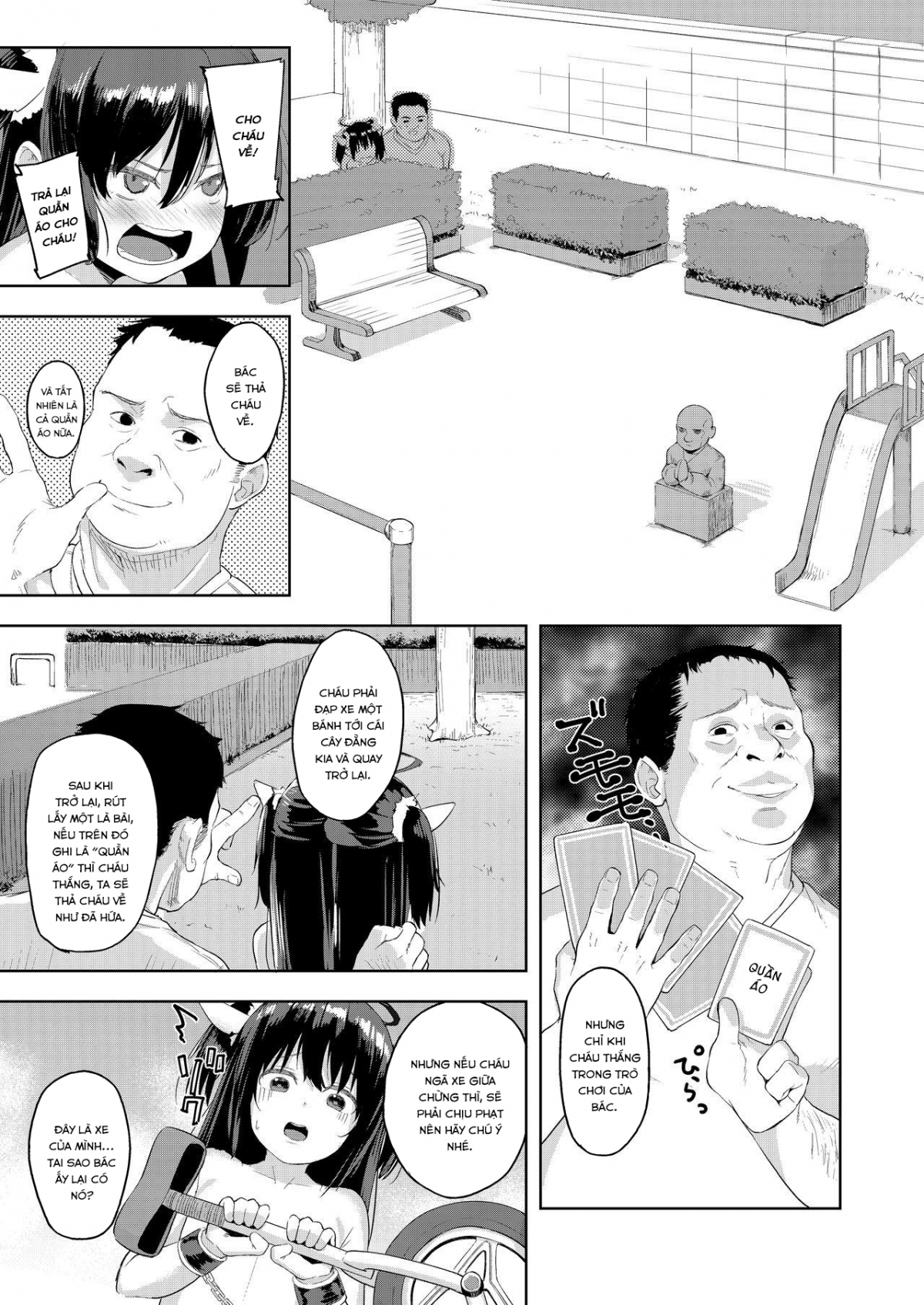 Đọc truyện hentai Ojisan no Joji Asobi - Onshot
