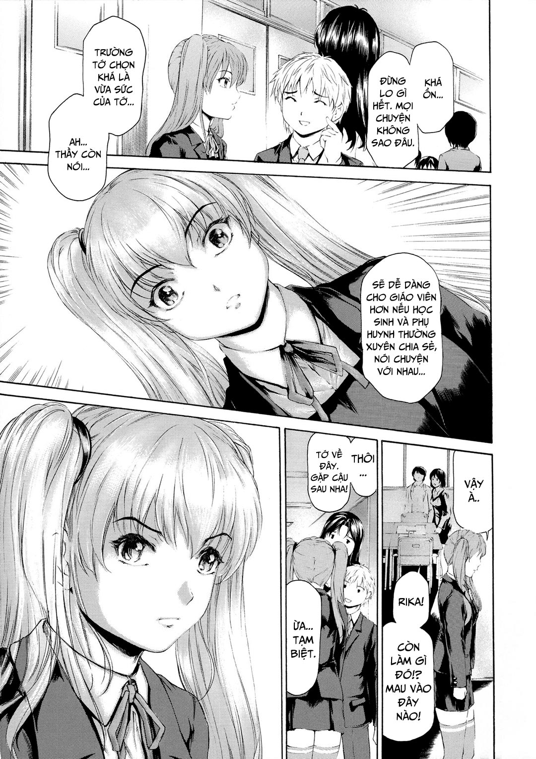 Đọc truyện hentai 9-Ji Kara 5-ji Made no Koibito - Chap 10