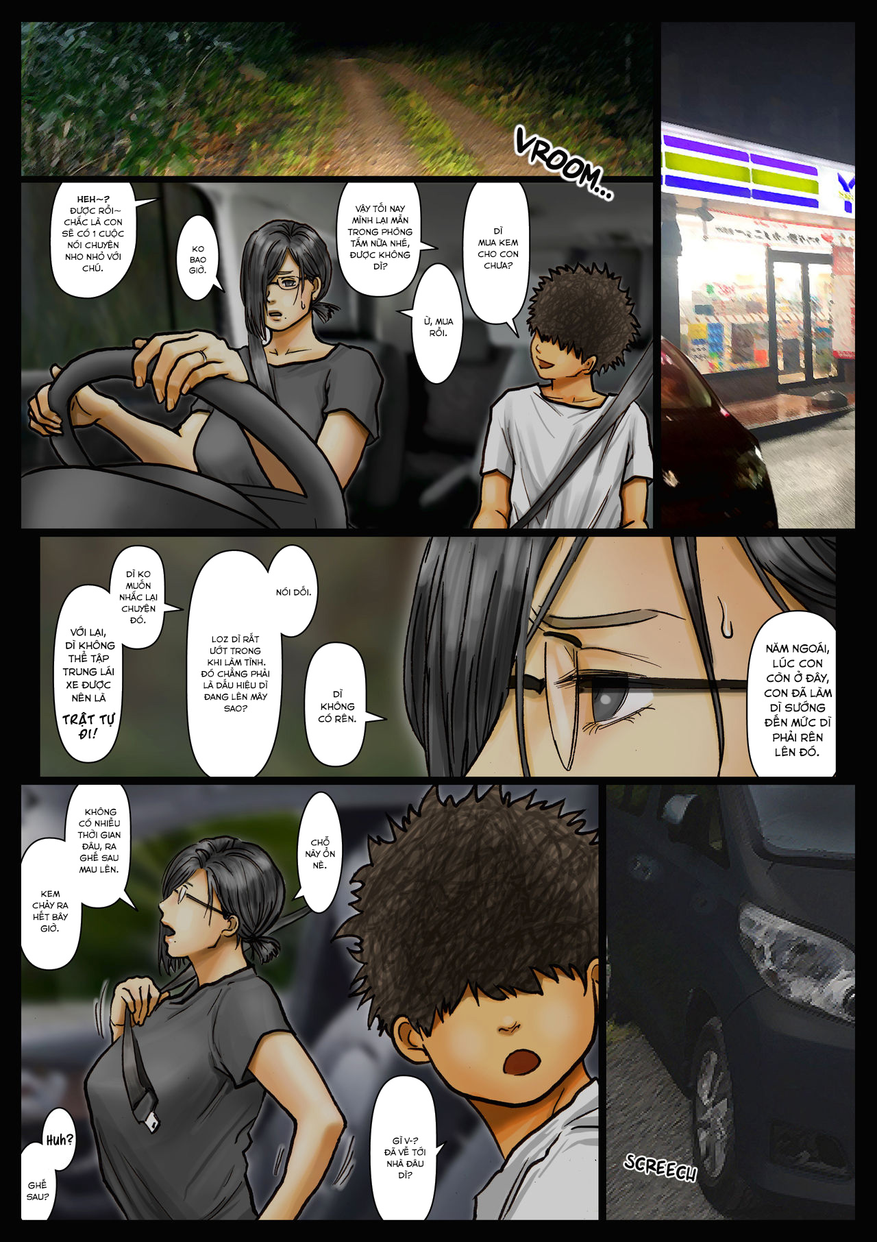 Đọc truyện hentai Dì tôi ♡ - Chap 3