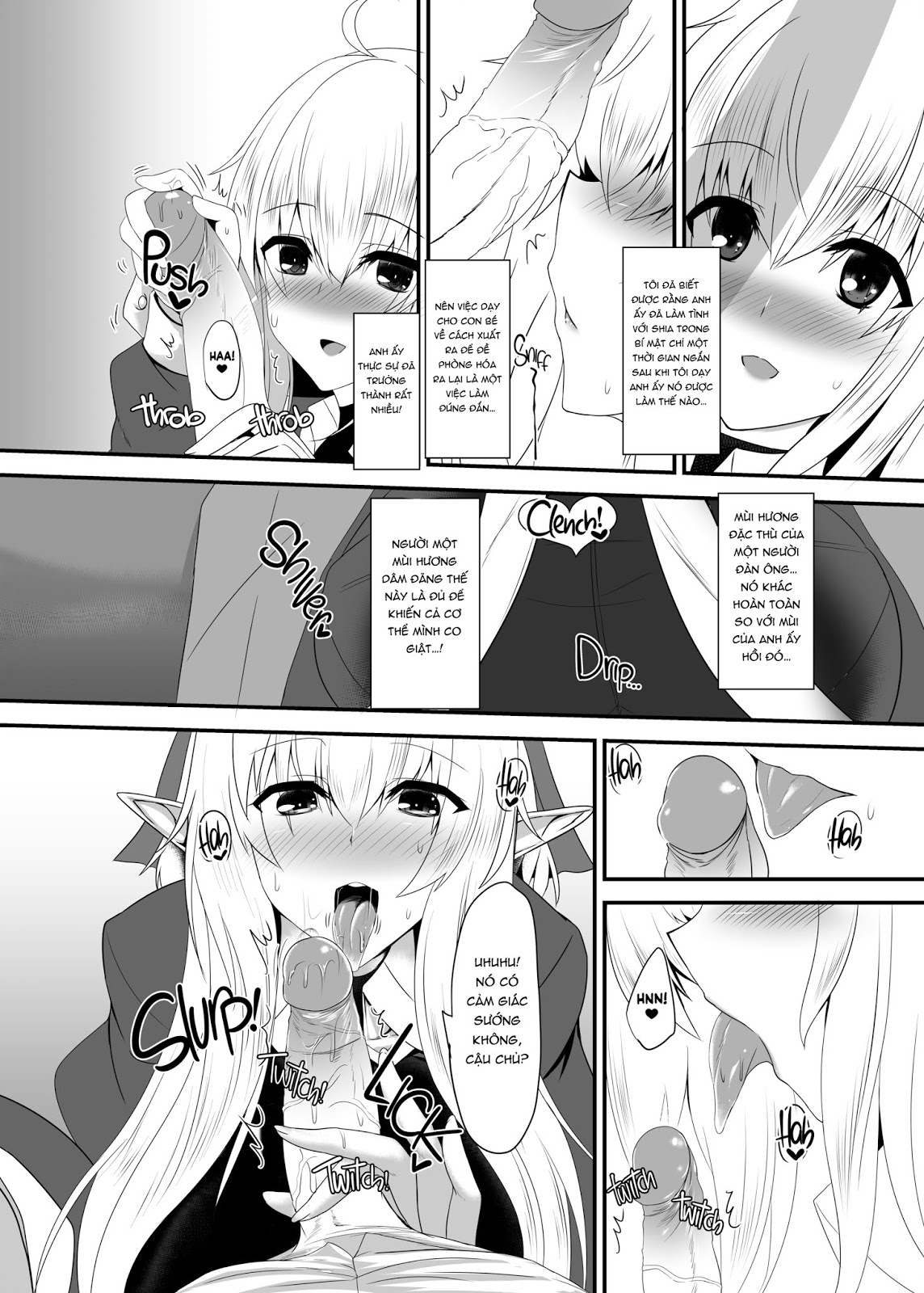 Đọc truyện hentai I Love You So, Young Master! - Chap 2 - I Wanna Be Jumped by Elf Mommy-