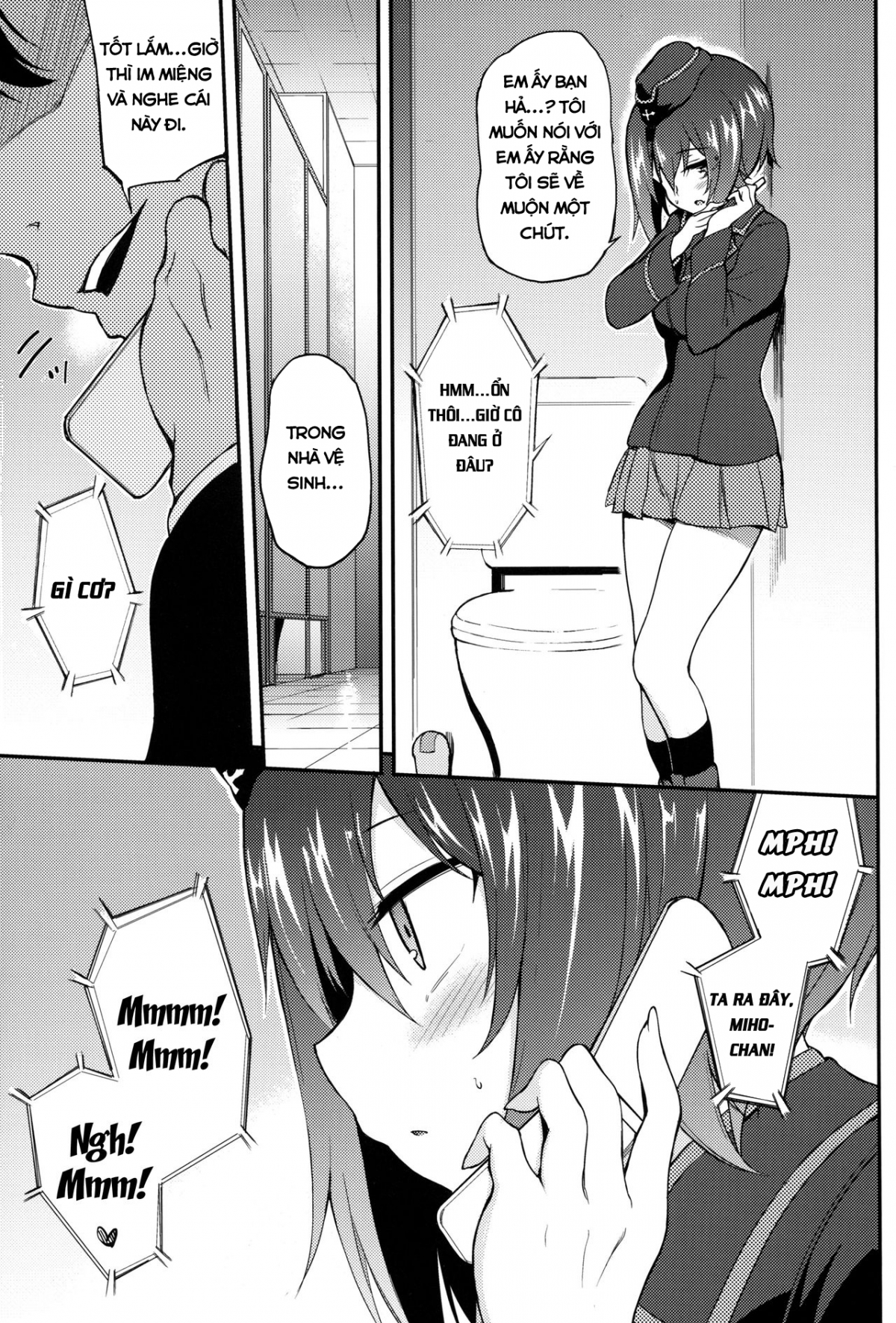 Đọc truyện hentai Miho no Heya - Oneshot