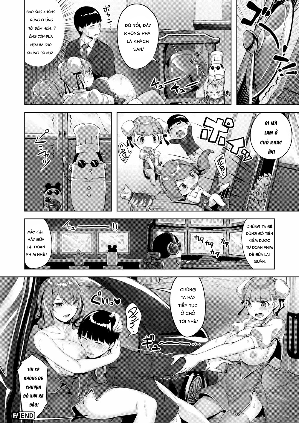 Đọc truyện hentai Cat, Rat & China girl - Oneshot