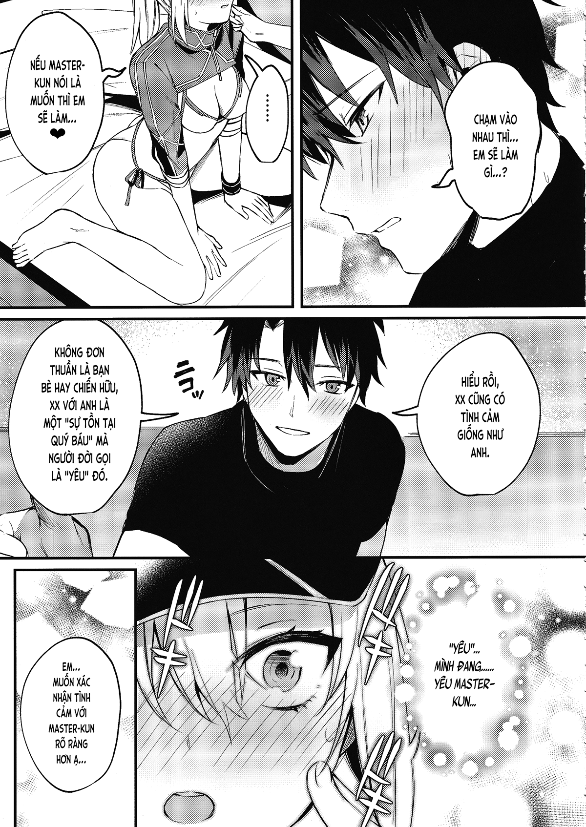 Đọc truyện hentai Chỉ em yêu là gì đi, Master-kun (FGO) - Oneshot
