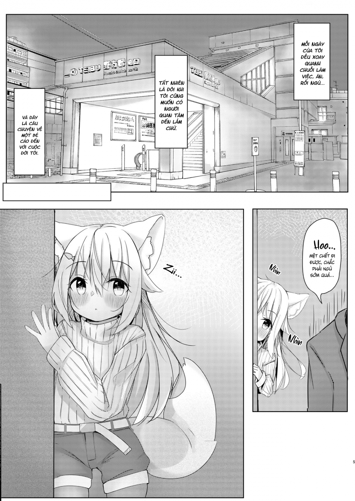 Đọc truyện hentai Bầu Bạn Cùng Bé Tai Cáo - Oneshot