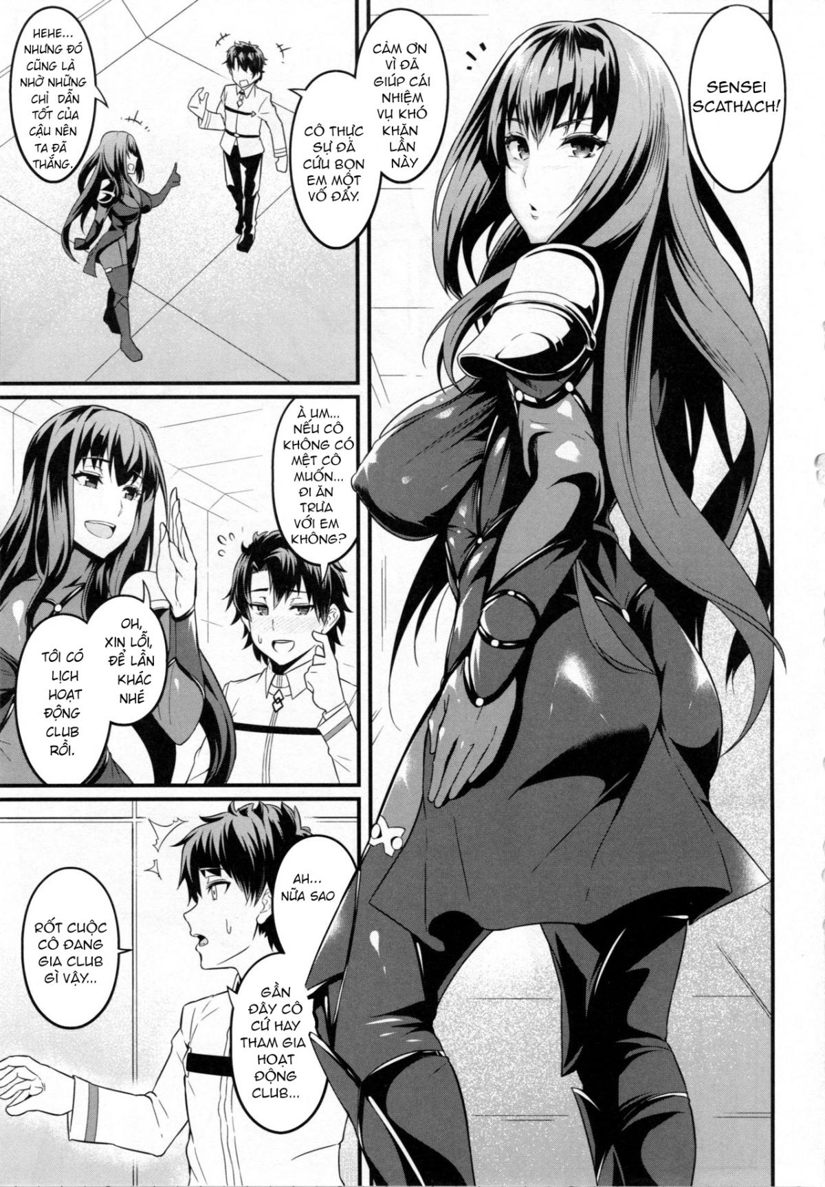 Đọc truyện hentai Chaldea Yariman Nanpa Bitch-bu - Oneshot