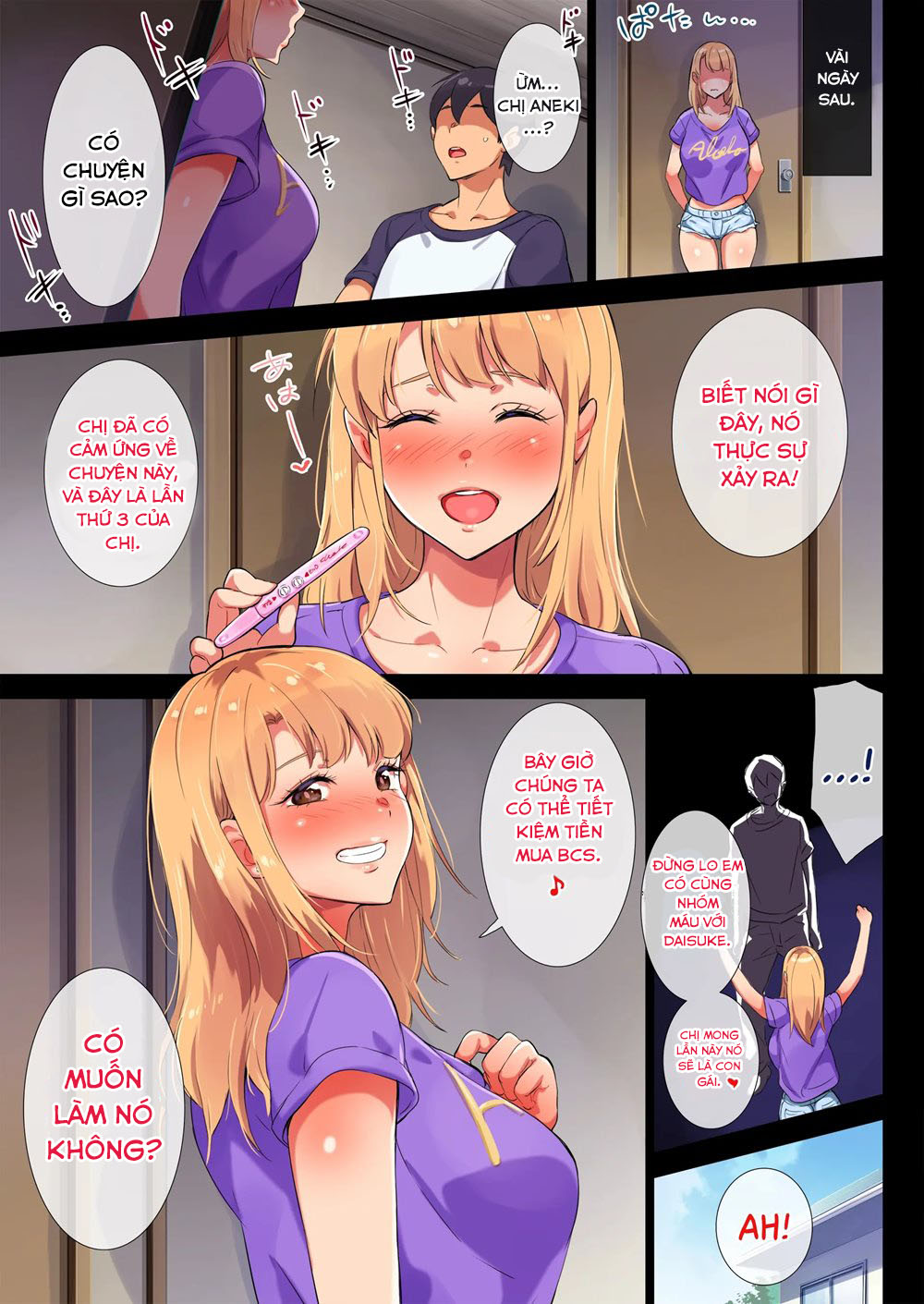 Đọc truyện hentai MY FORMER-DELINQUENT SISTER IS BREASTFEEDING AT HOME - Chap 11 [End]