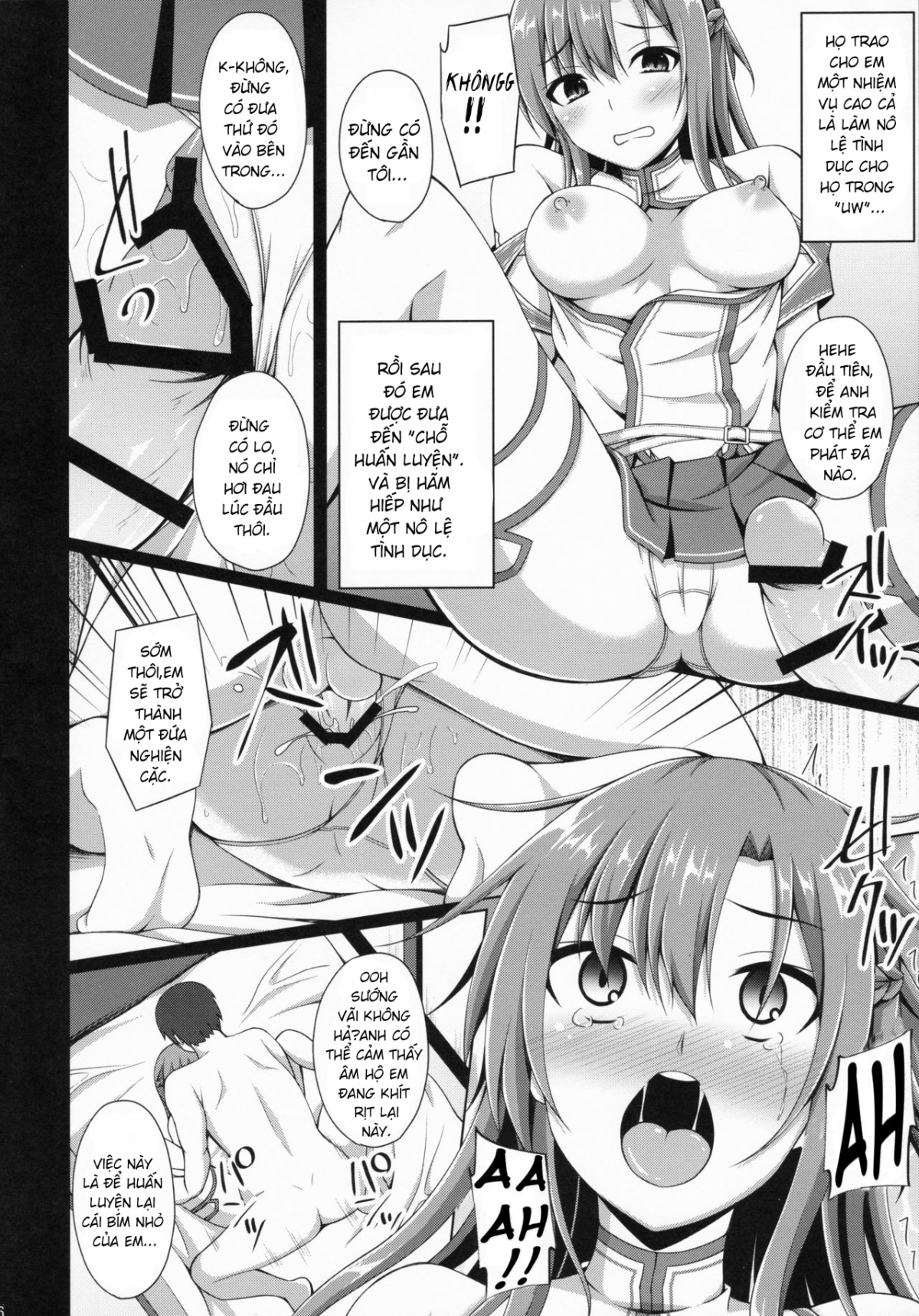 Đọc truyện hentai Ore no Aishita Kanojo wa Mou Inai... - Oneshot