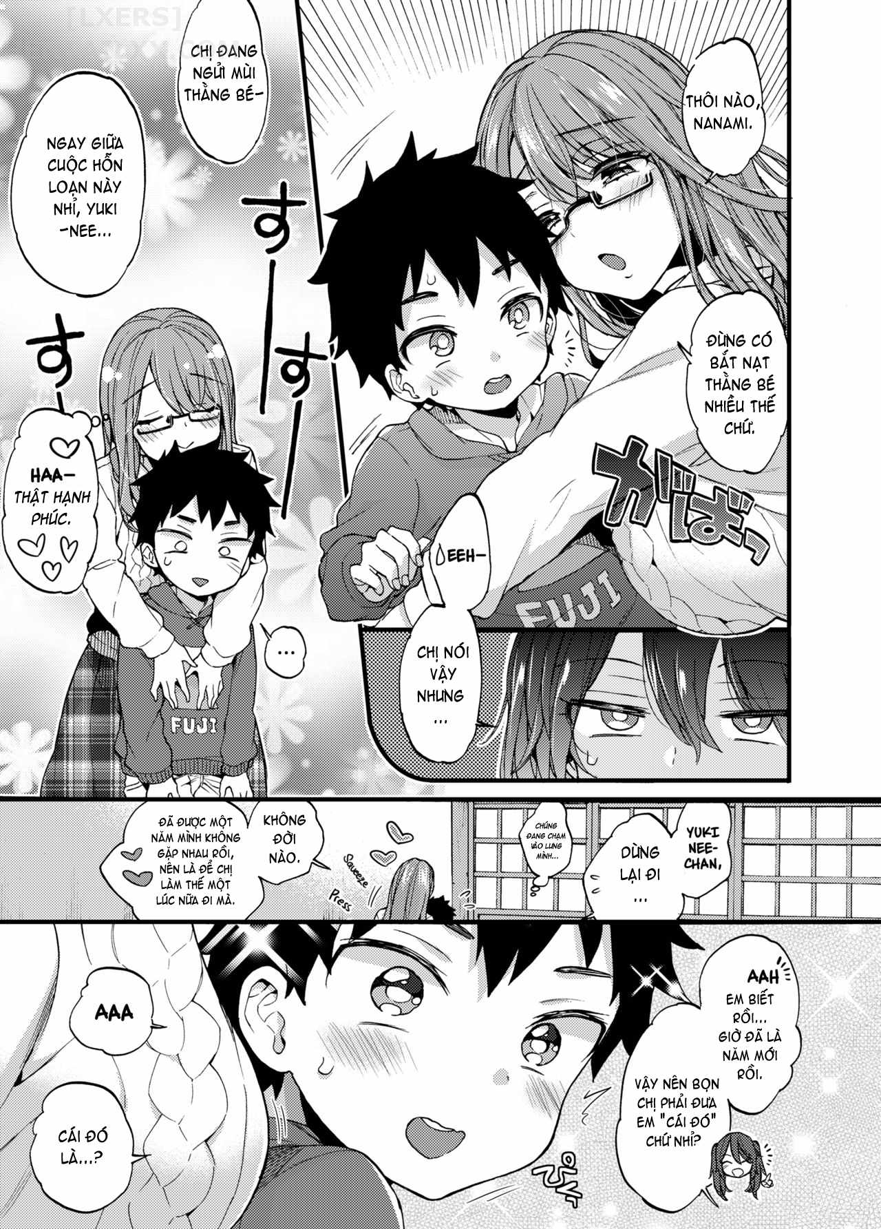Đọc truyện hentai Fuyuyasumi Wa Itoko No Onee-Chan Ni Asonde Moraimashita. - Chap 1