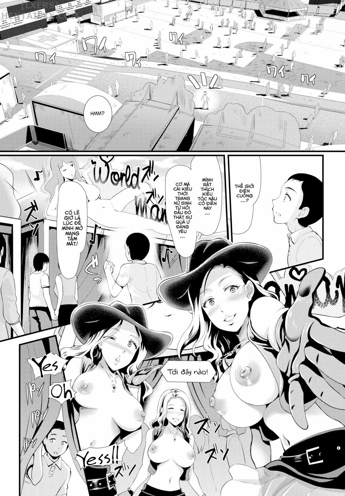 Đọc truyện hentai Let's All Cum Together! Tender Meat Festival! - Oneshot