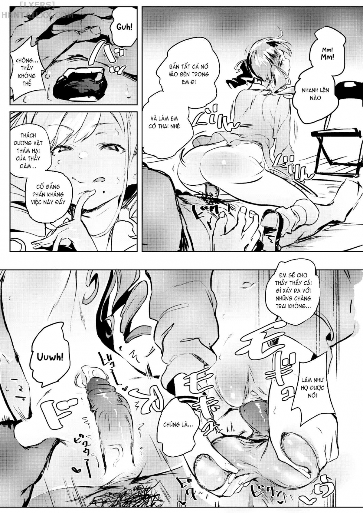 Đọc truyện hentai VS Bratty Slut - Chap 1