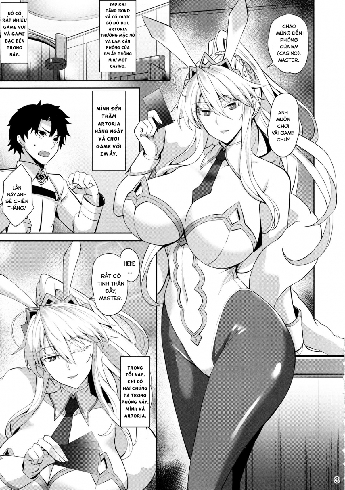 Đọc truyện hentai Bunny de H na Chichiue-sama - Oneshot