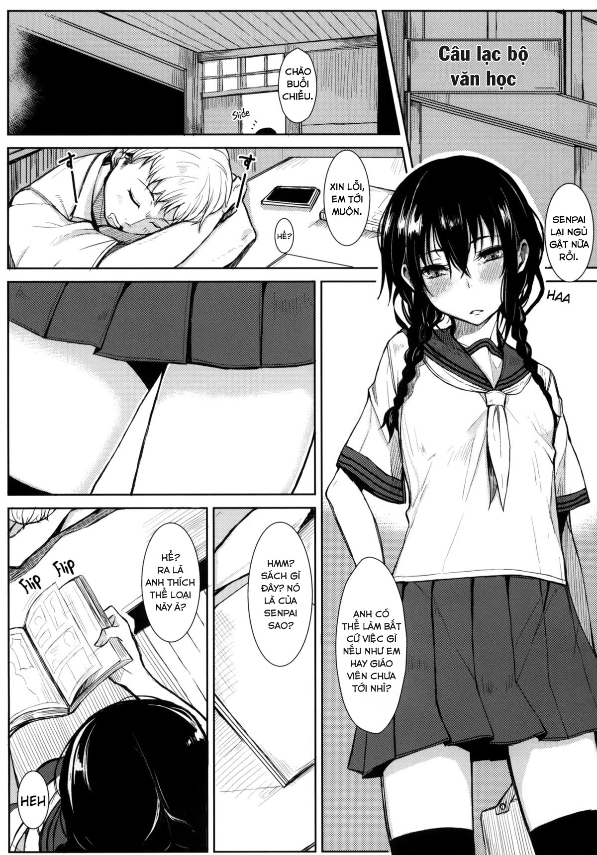 Đọc truyện hentai Kouhai-chan ni Eroi Koto sareru Hon - Oneshot