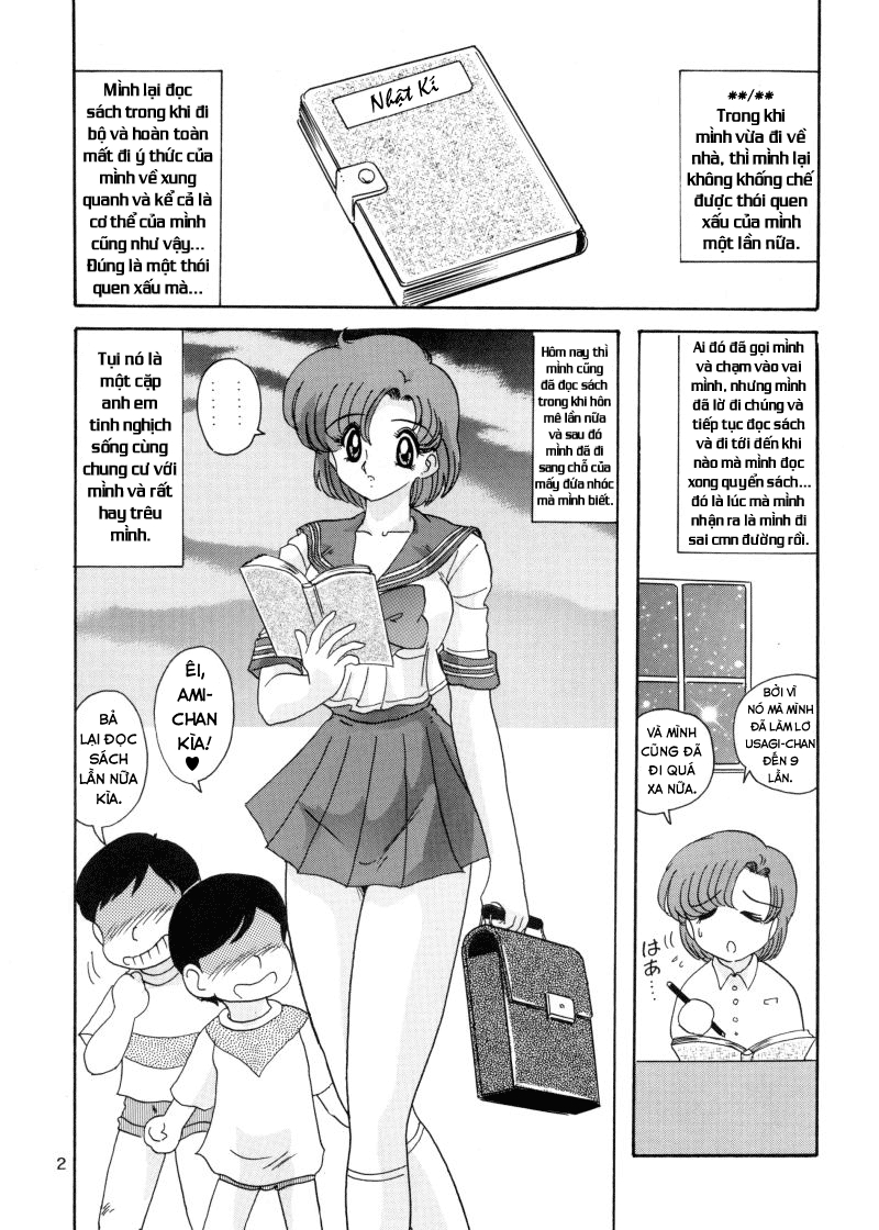 Đọc truyện hentai Nhật kí của Mizuno Ami (Sailor Moon) - Oneshot