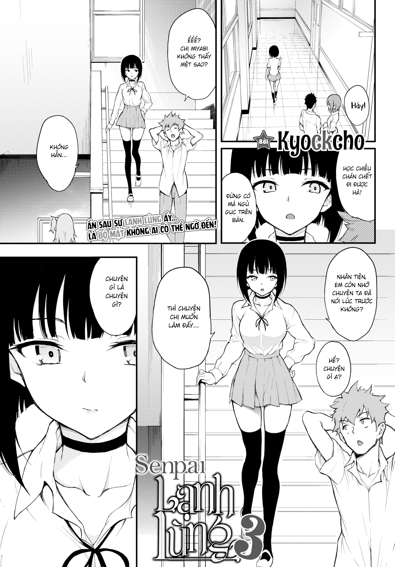 Đọc truyện hentai Senpai Lạnh Lùng ❤ - Chap 3