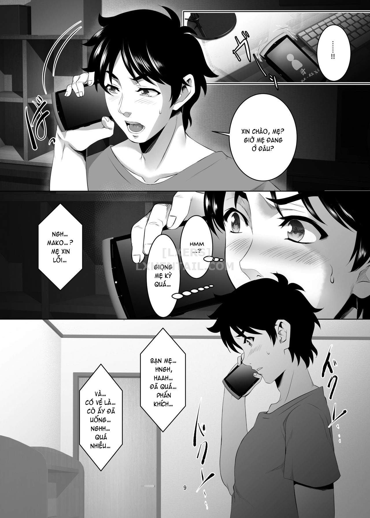 Đọc truyện hentai Omae No Kaa-Chan, Ii Onna Da Yo Na. - Chap 4