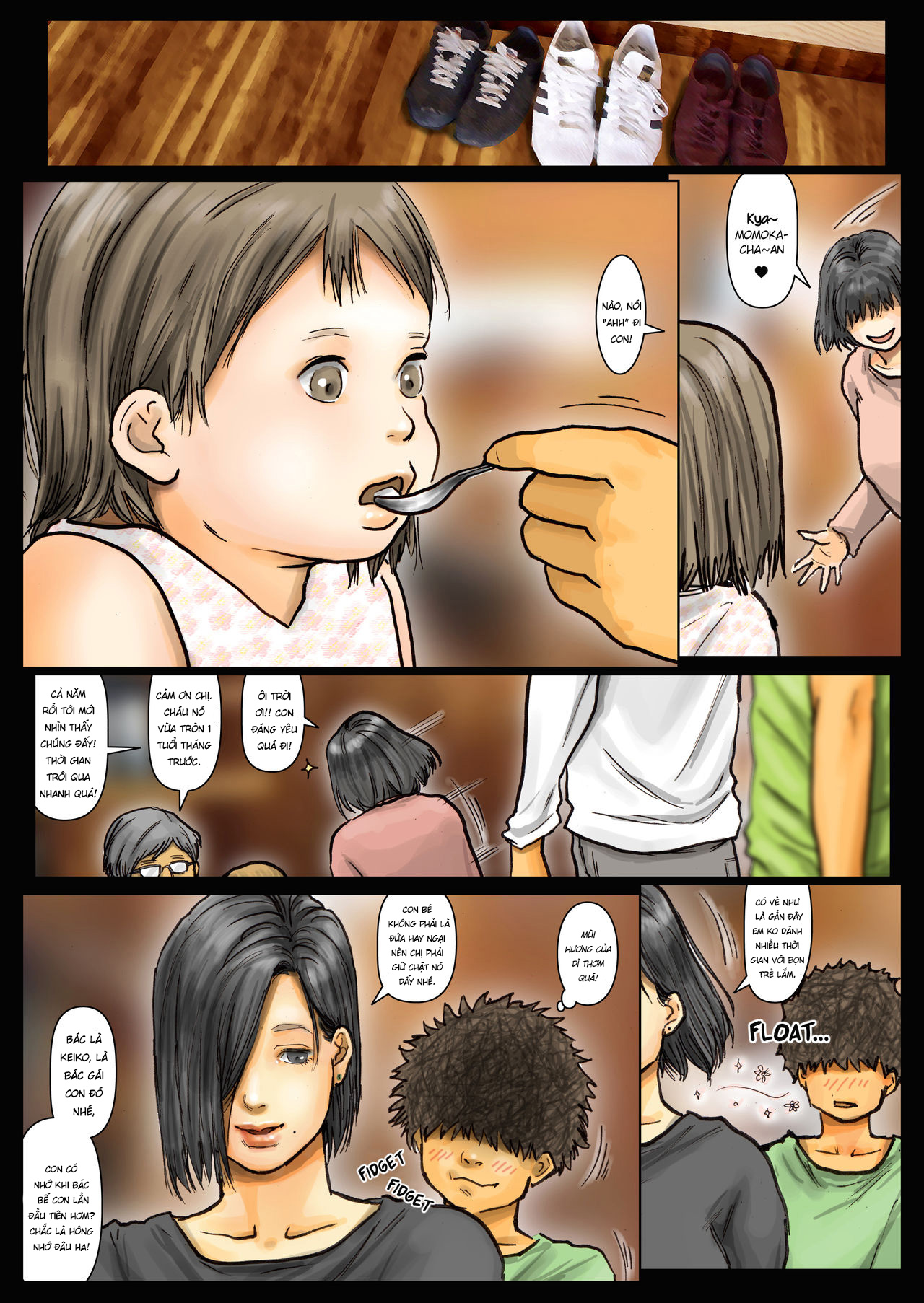 Đọc truyện hentai Dì tôi ♡ - Chap 1